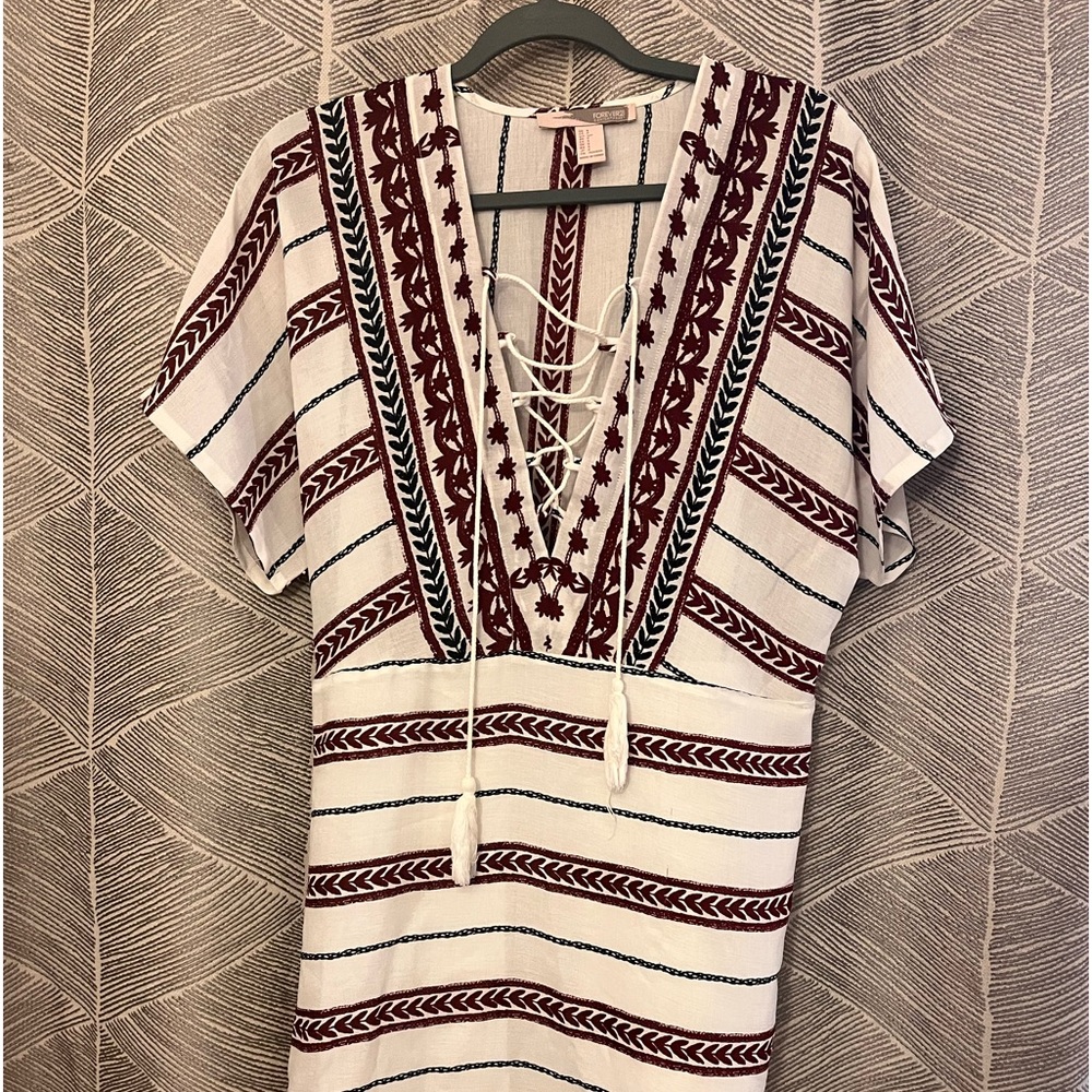 💙 3 for $15 or 5 for $25 white mini dress